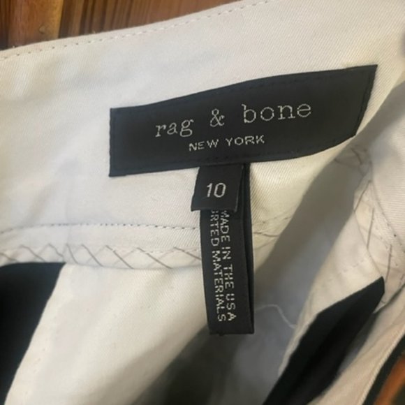 Rag & Bone Black Wide Leg Pants Size US: 10 - Picture 3 of 6